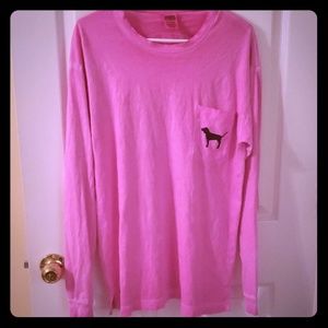 Pink long shirt
